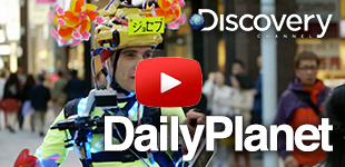 【テレビ】ディスカバリーチャンネル Daily Planet: ランニング アート