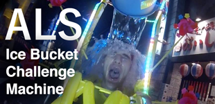 The Ultimate Wearable ALS Ice Bucket Challenge Machine