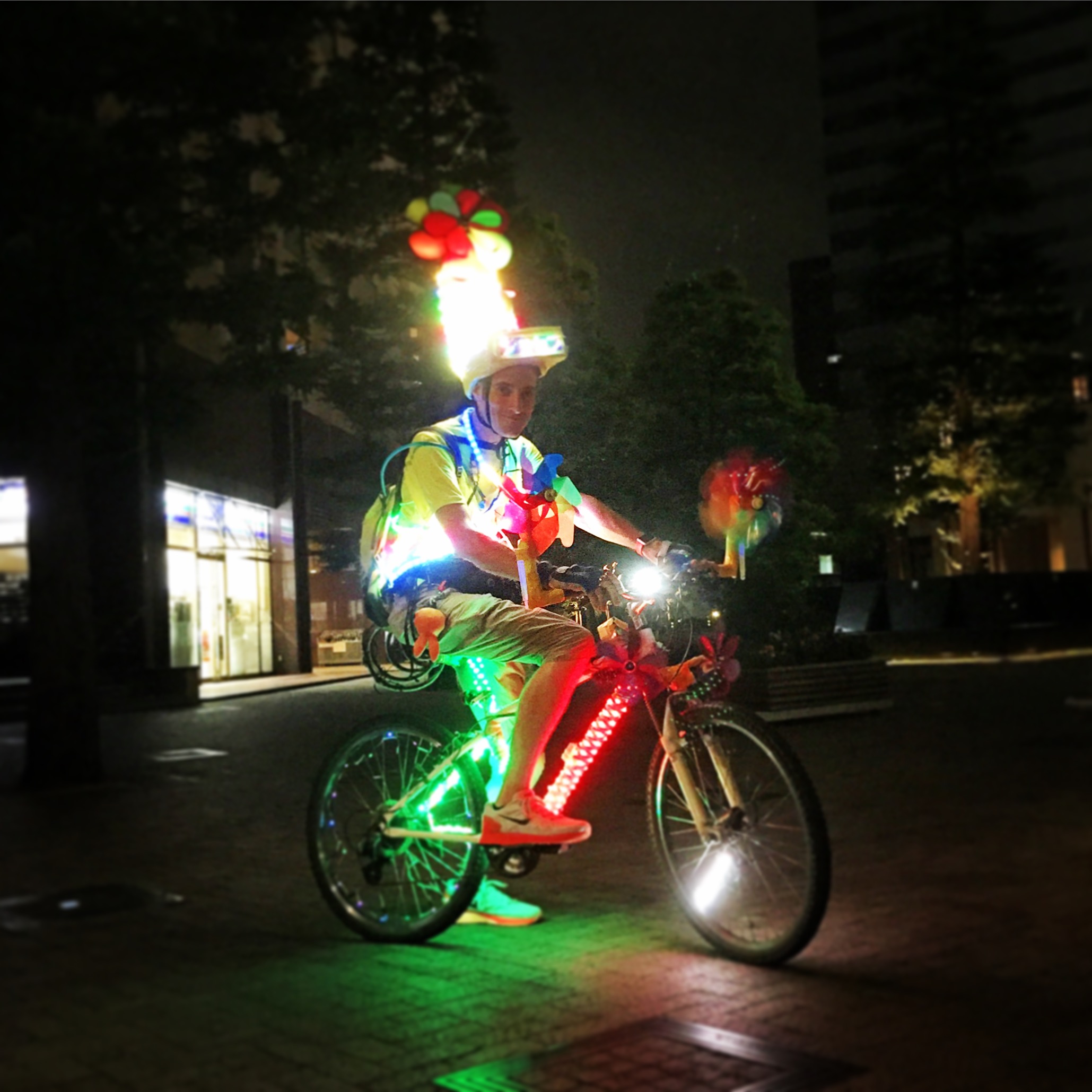 Joseph Tame - LED Bicycle